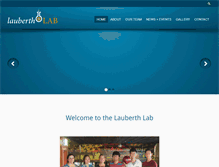 Tablet Screenshot of lauberthlab.com